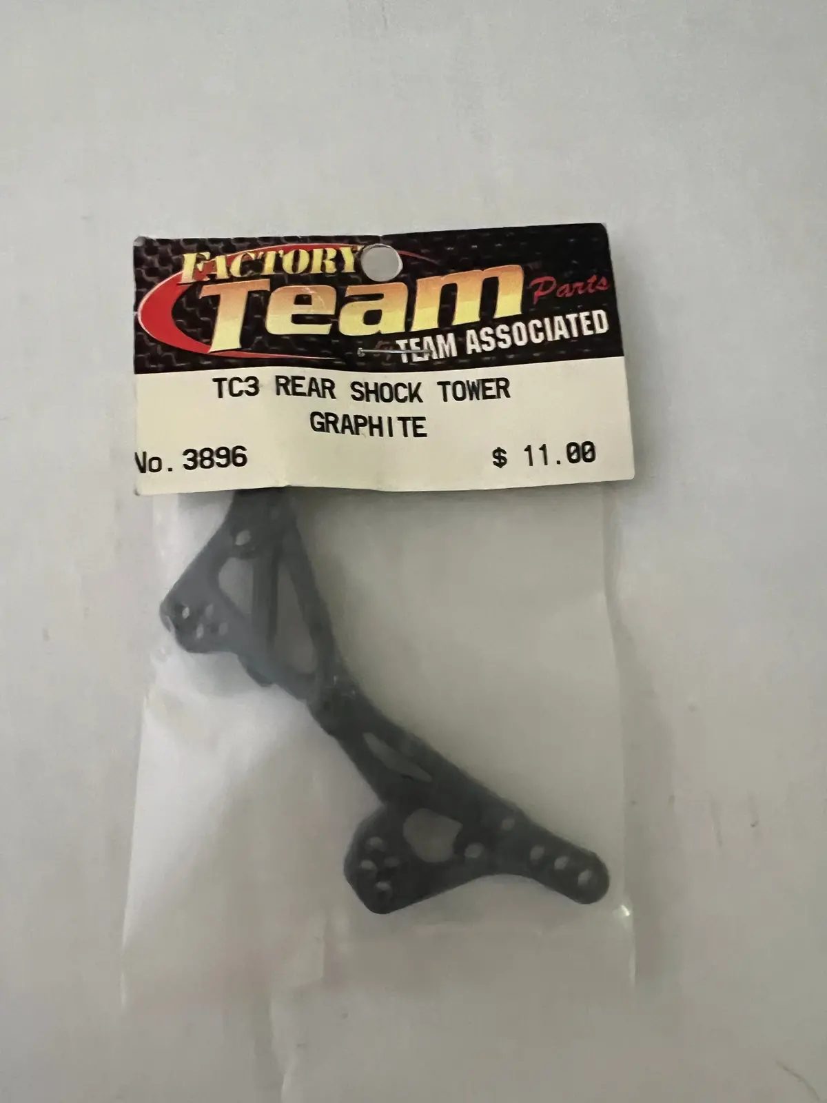 Tc3 Rear Shock Tower Graphite-Asc3896 1