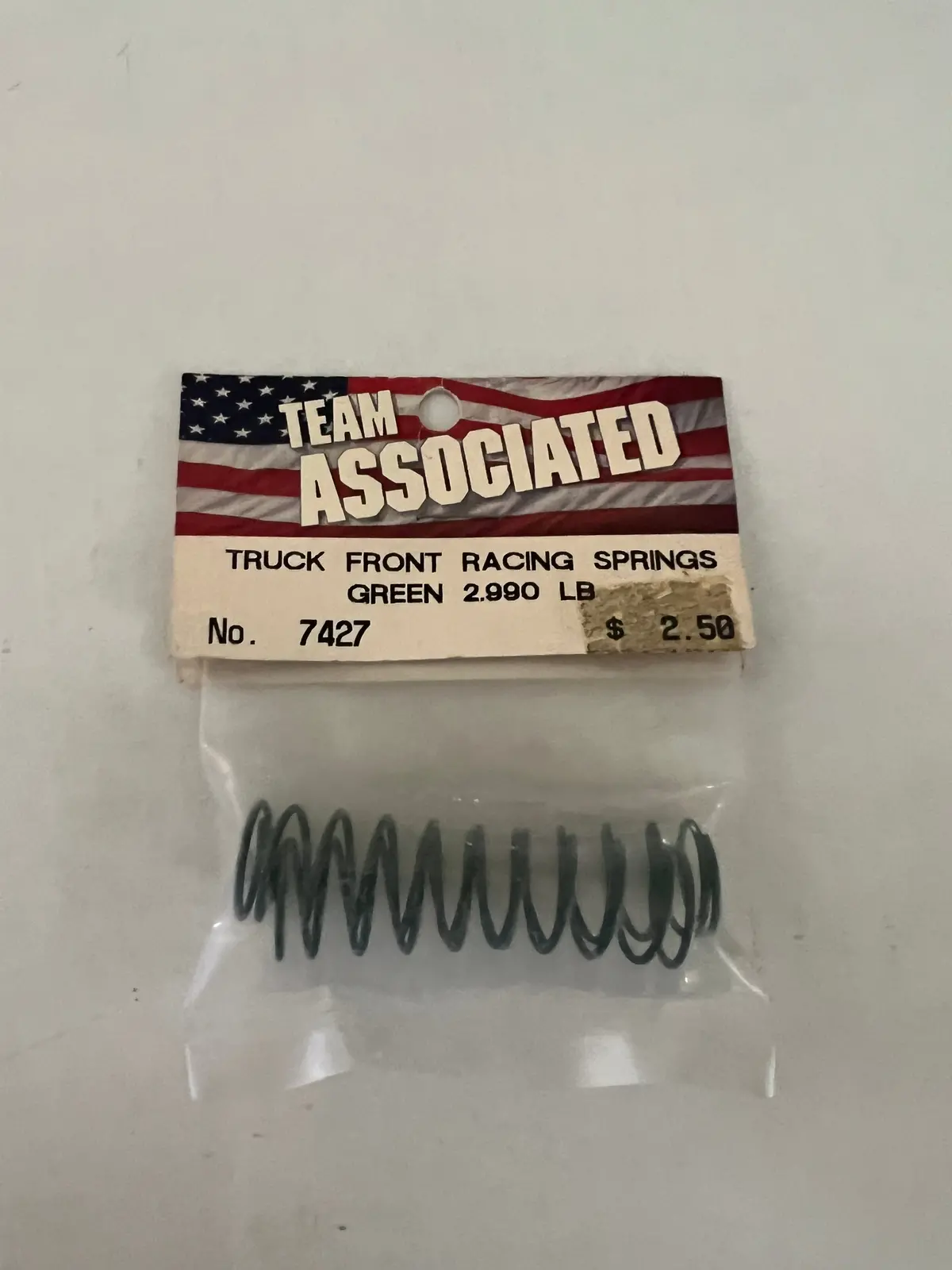 Truck Front Racing Springs Green 2.99 Lb-Asc7427 1