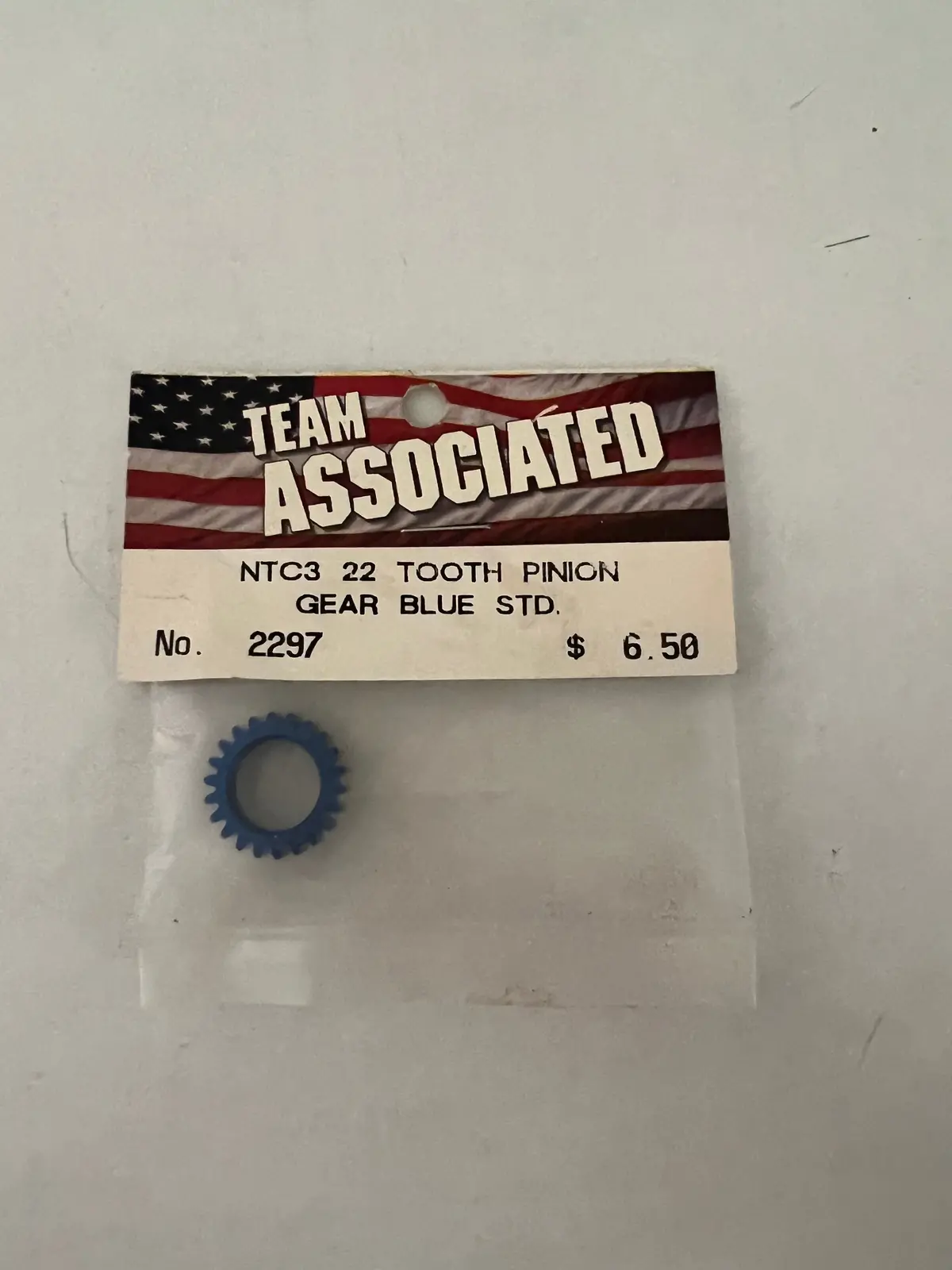 Ntc3 22 Tooth Pinion Gear Blue Std-Asc2297 1