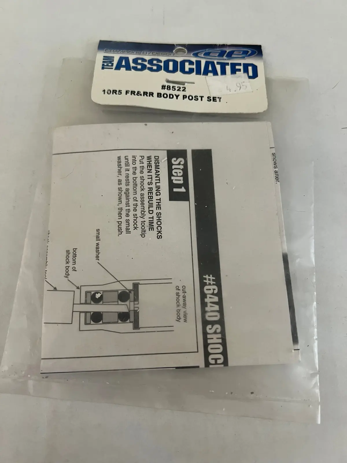 10R5 Fr&Rr Body Post Set-Asc8522 1