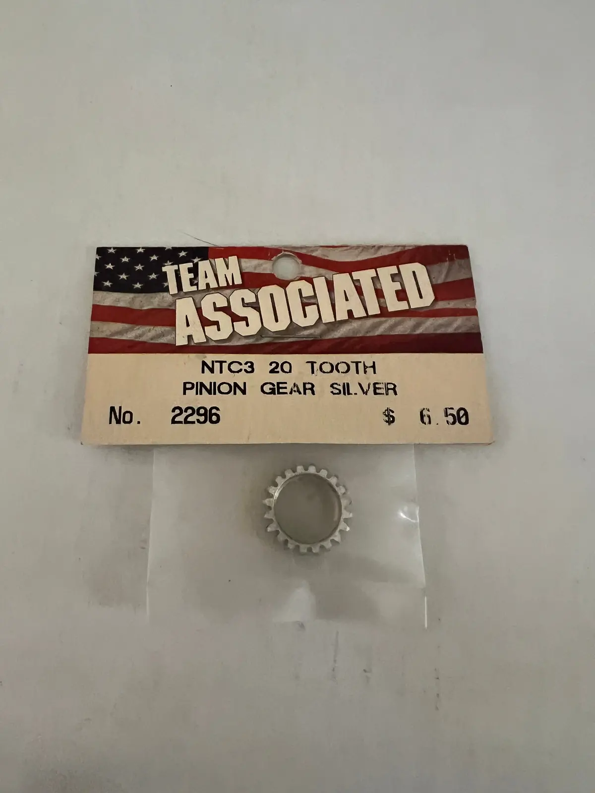 Ntc3 20 Tooth Pinion Gear Silver-Asc2296 1