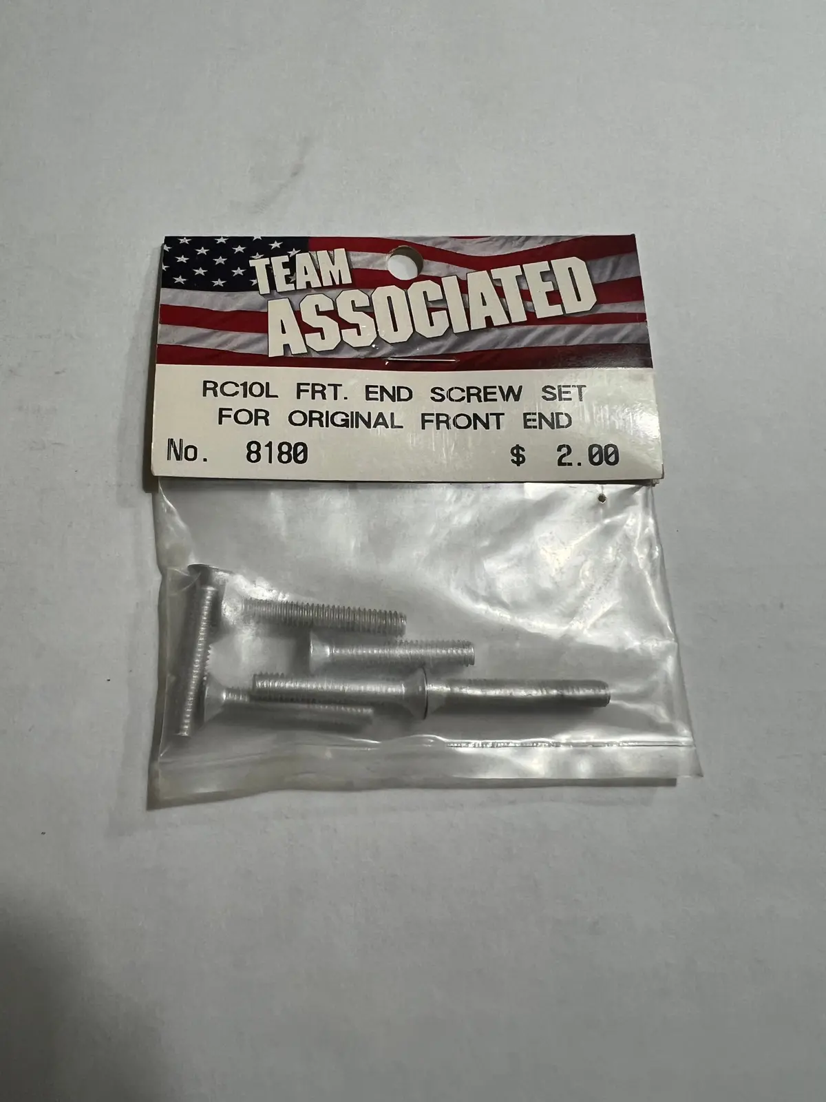 Rc10l Frt. End Screw Set For Original Front End-Asc8180 1