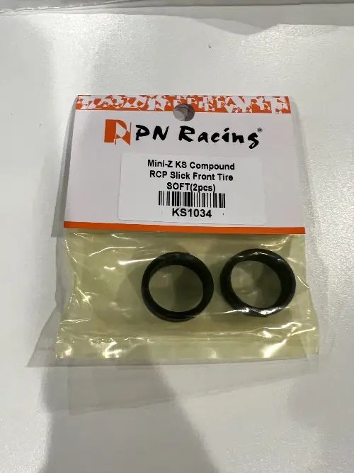 Pn Racing Mini-Z Ks Compound Slick 8.5Mm Tire Soft (Ks1034) 1