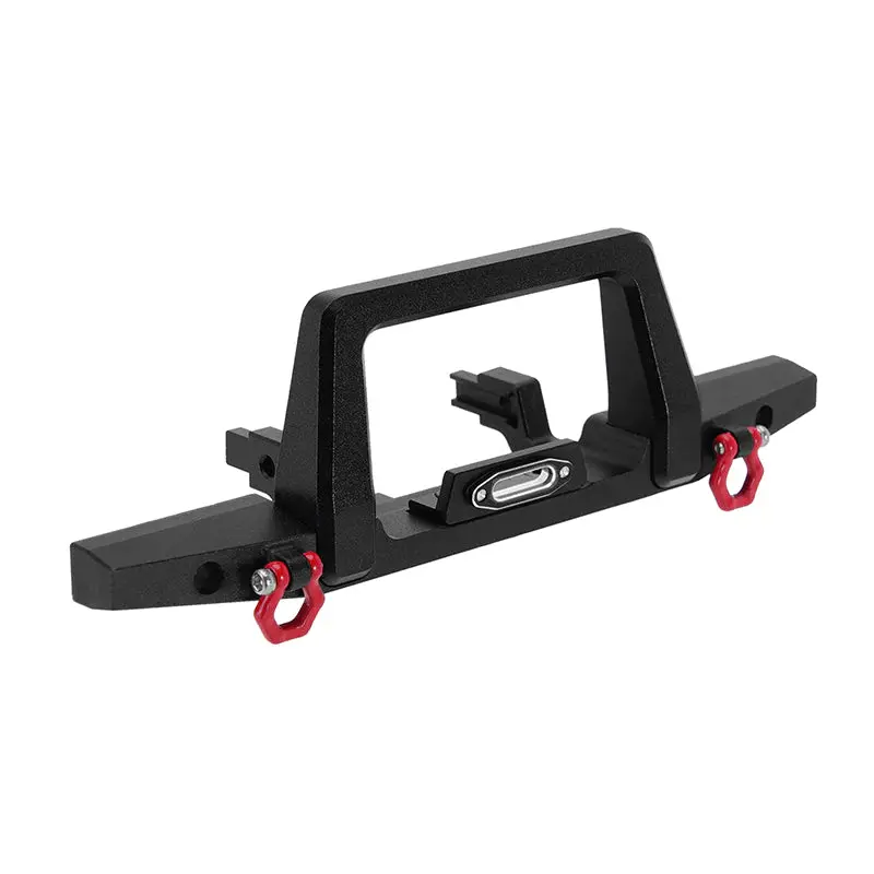Injora Cnc Aluminum Front Rear Bumper For 1/18 Trx4m Defender 1