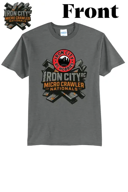 2025 Iron City Rc Micro Crawler National Event Shirt 1