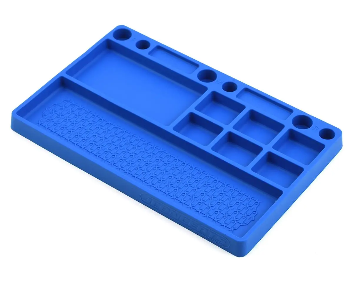 Jconcepts Rubber Parts Tray (Blue) 1