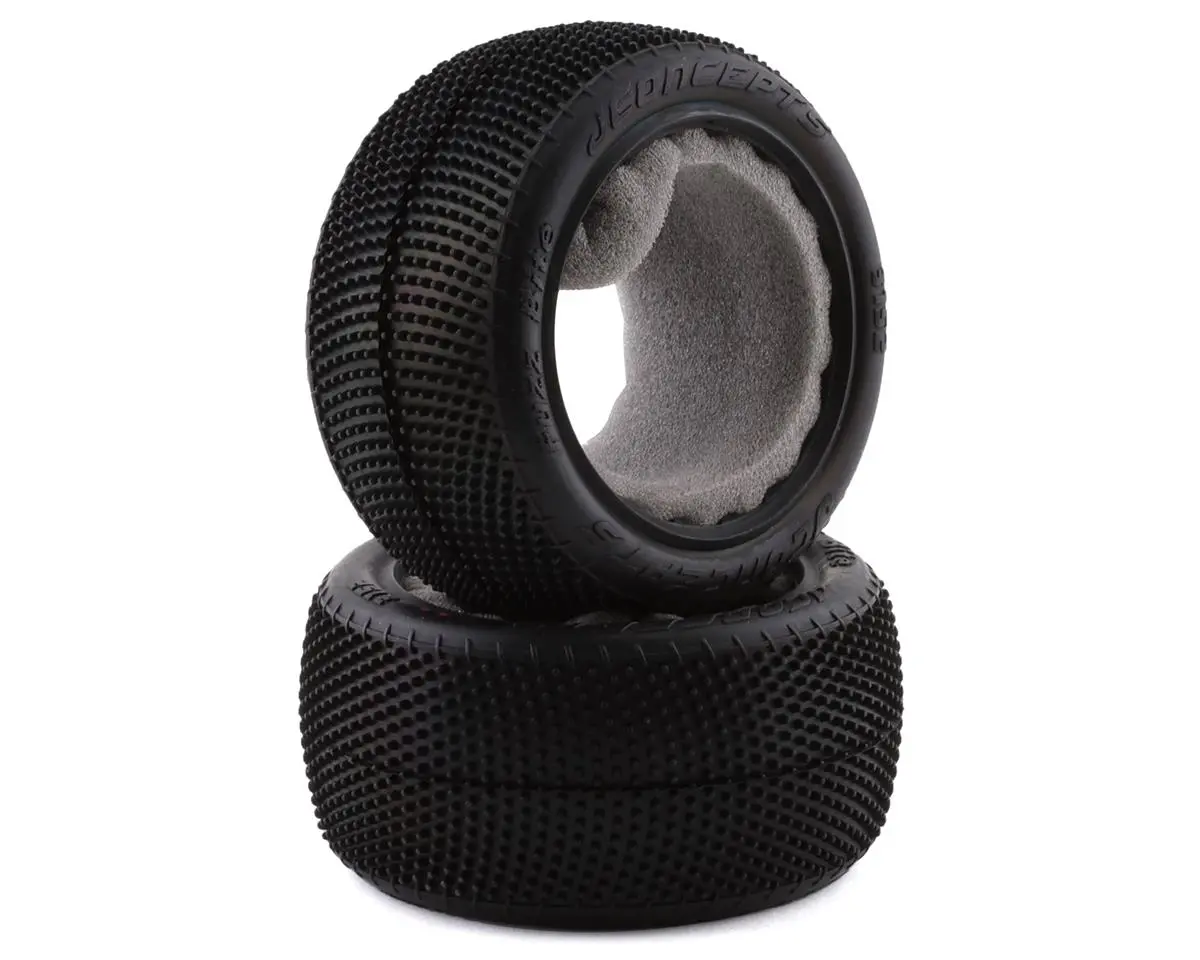 Jconcepts Fuzz Bite Lp Carpet 2.2" Rear Buggy Tires (2) (Pink) 1