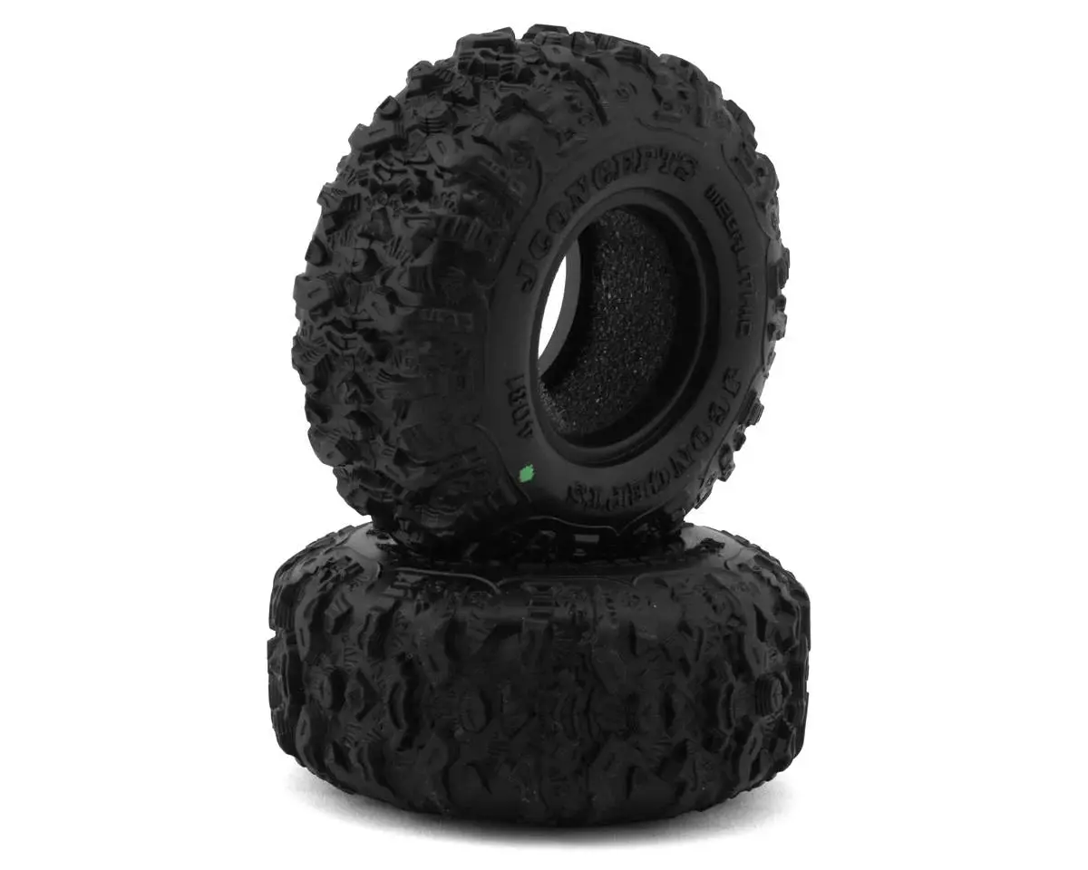 Jconcepts Megalithic 1.0" Micro Crawler Tires (2) (57Mm Od) (Green) 1