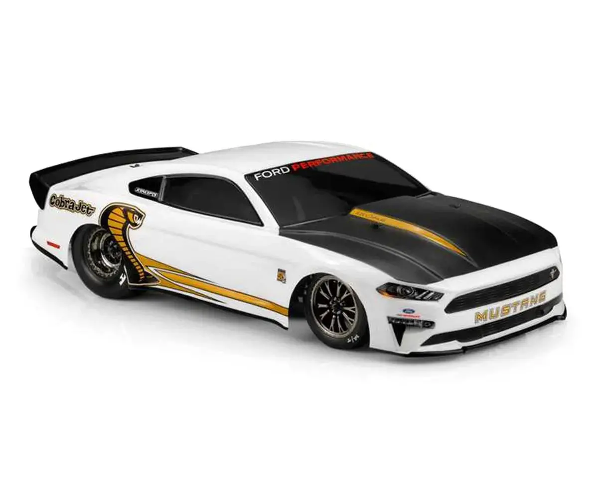 Jconcepts 2018 Ford Mustang Cobra Jet Street Eliminator Drag Racing Body (Clear) 1