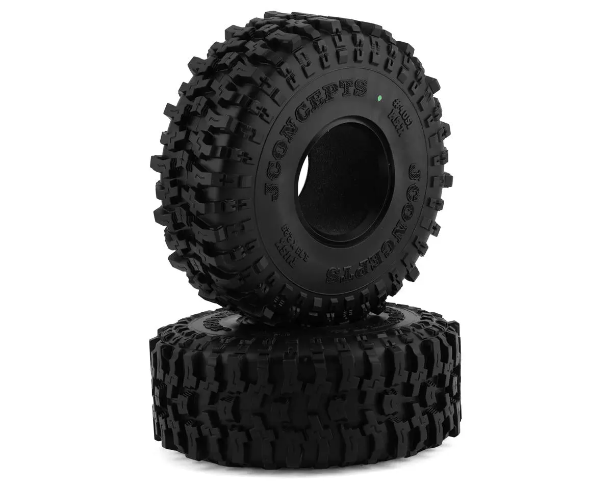 Jconcepts Tusk 2.2" All Terrain Rock Crawler Tires (2) (Green) 2