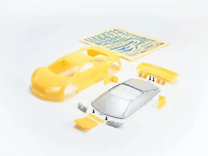 Jomurema Mini-Z Gt01 Car Body Set Yellow 1