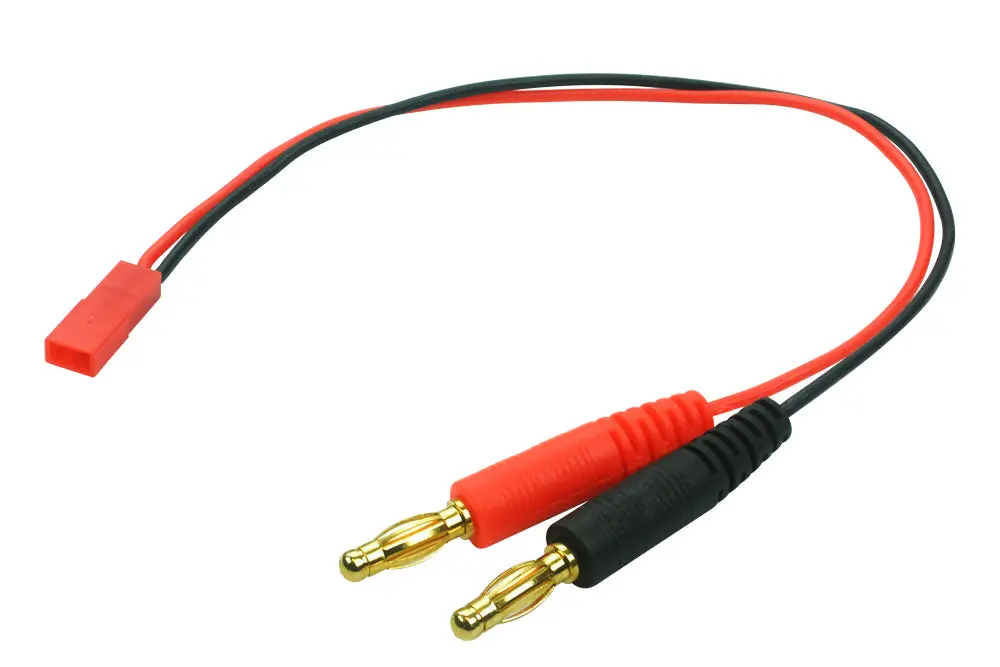 Lectron Pro Jst Charging Adapter With Banana 4Mm Plugs 1