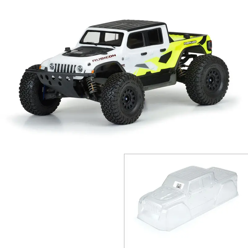 Pro-Line Jeep Gladiator Rubicon Clear Body 1