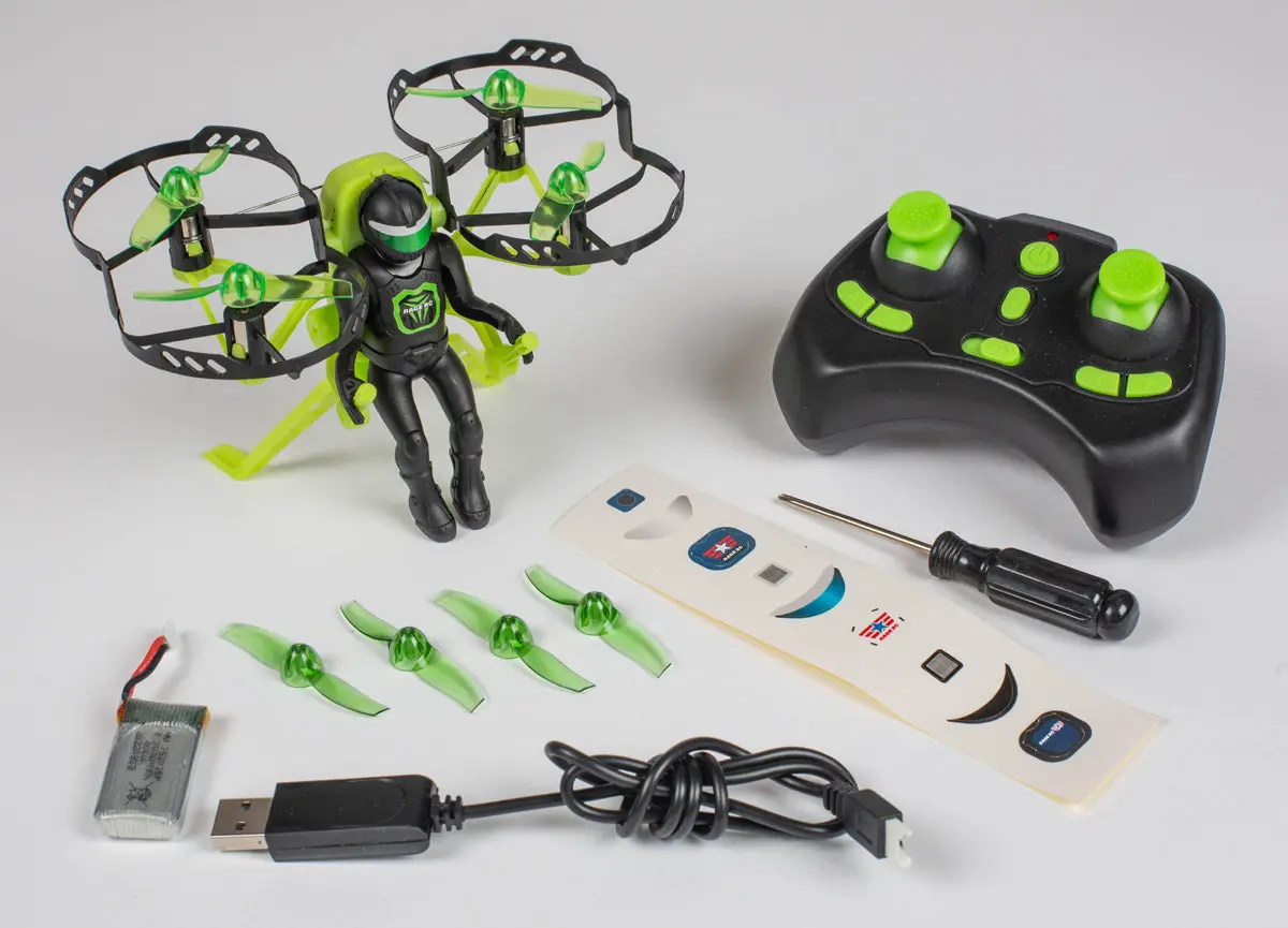 Rage Rc Jetpack Commander Xl Rtf, Black 1