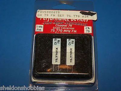Performance (Airtronics) 75.770 Mhz Fm Single Conversion Ch-79 #Pdv5000079 1