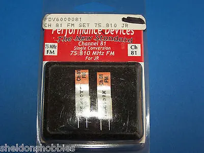 Performance (Jr) 75.810 Mhz Fm Single Conversion Ch-81 #Pdv6000081 1