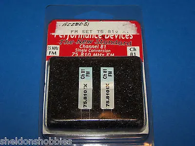 Performance (Airtronics) 75.810 Mhz Fm Single Conversion Ch-81 #Pdv5000081 1