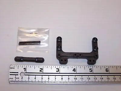 Factory Team  B4 Rr Chassis Brace Ft Pin Brace #9565 1