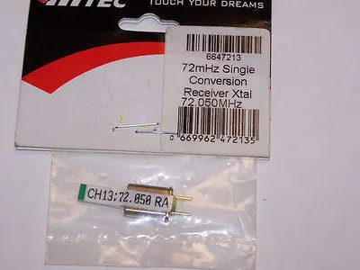 Hitec Single Conversion Receiver Crystal Fm (72.050Mhz) Ch. 13 #6647213 1