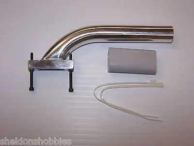 Macs Header Tuned Pipe Std Mds .46 Fs Bolt Thru #2510 1