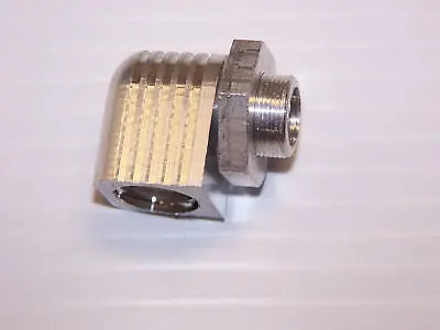 Macs 4-Cyc Exhaust Sys (14Mm  X  .75 Pitch) 90° Motor Adapter 3/8" Id Flex 1675 1
