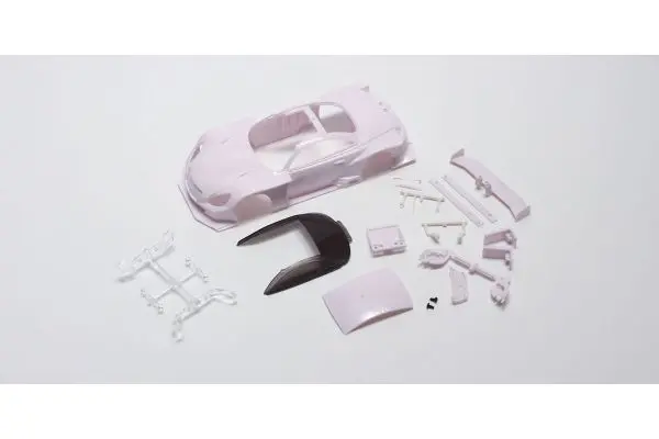 Kyosho Lexus Sc430 Gt500 2012 White Body Set 1