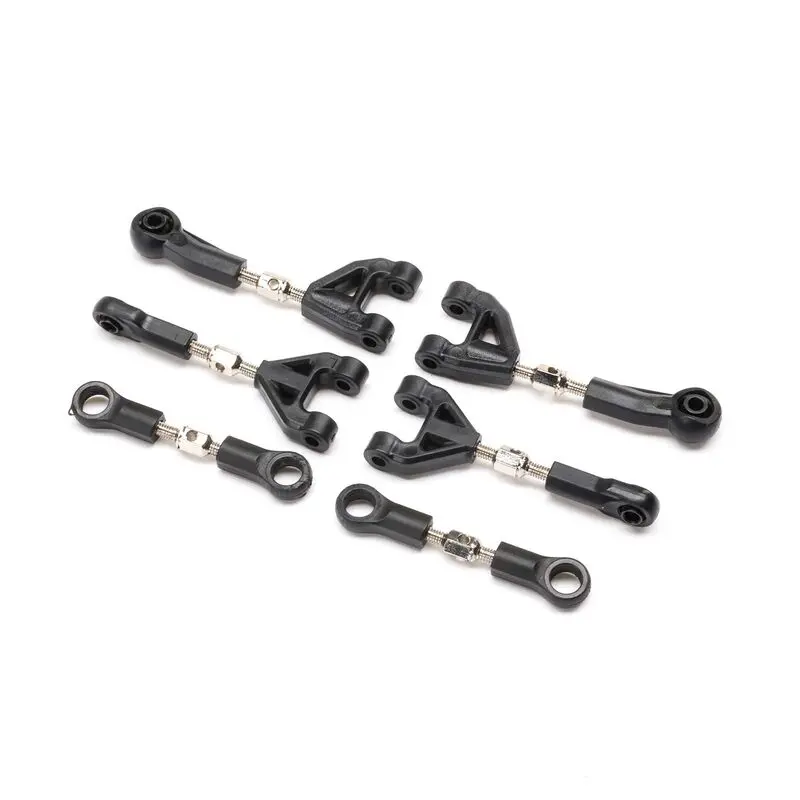 Losi Adjustable Camber & Steering Link Set: Nascar 1