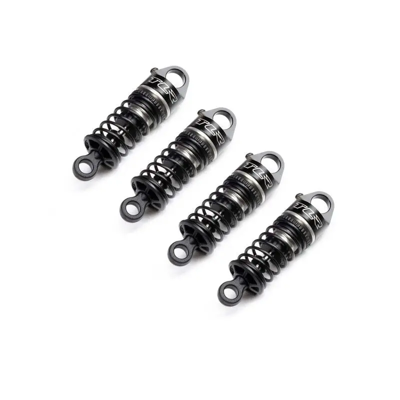 Aluminum Shock Set, On-Road, Assembled (4): Grom 1