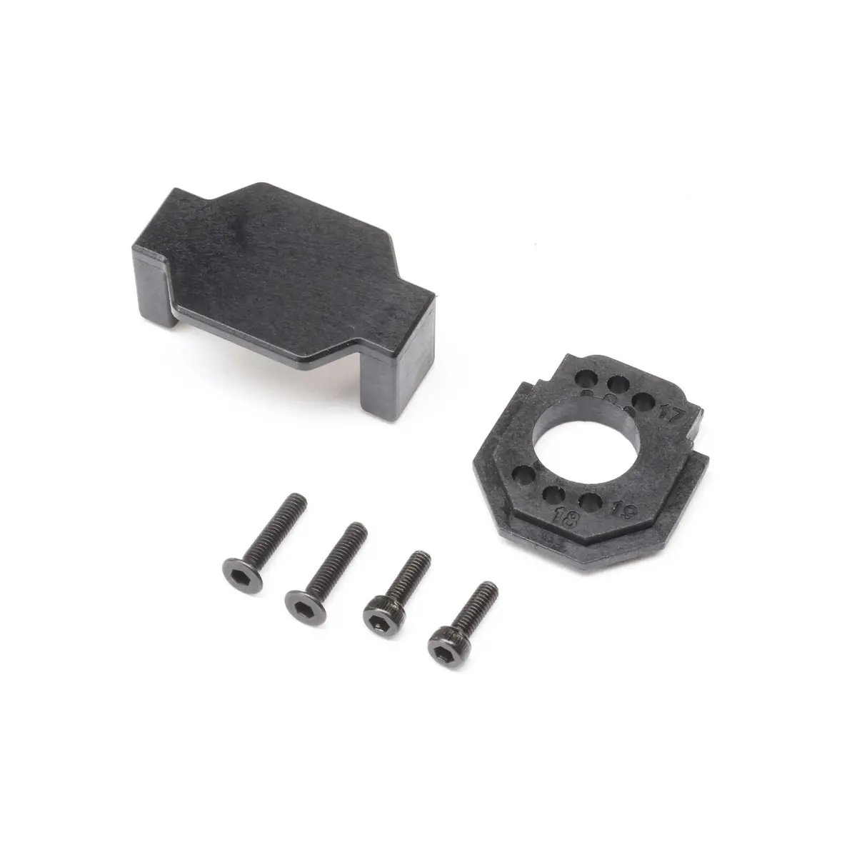 Losi Servo & Motor Plate (17-19T) Set: Nascar 1