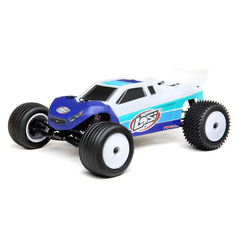 1/18 Mini-T 2.0 2Wd Stadium Truck Brushless Rtr, Red - Los01019t2 1