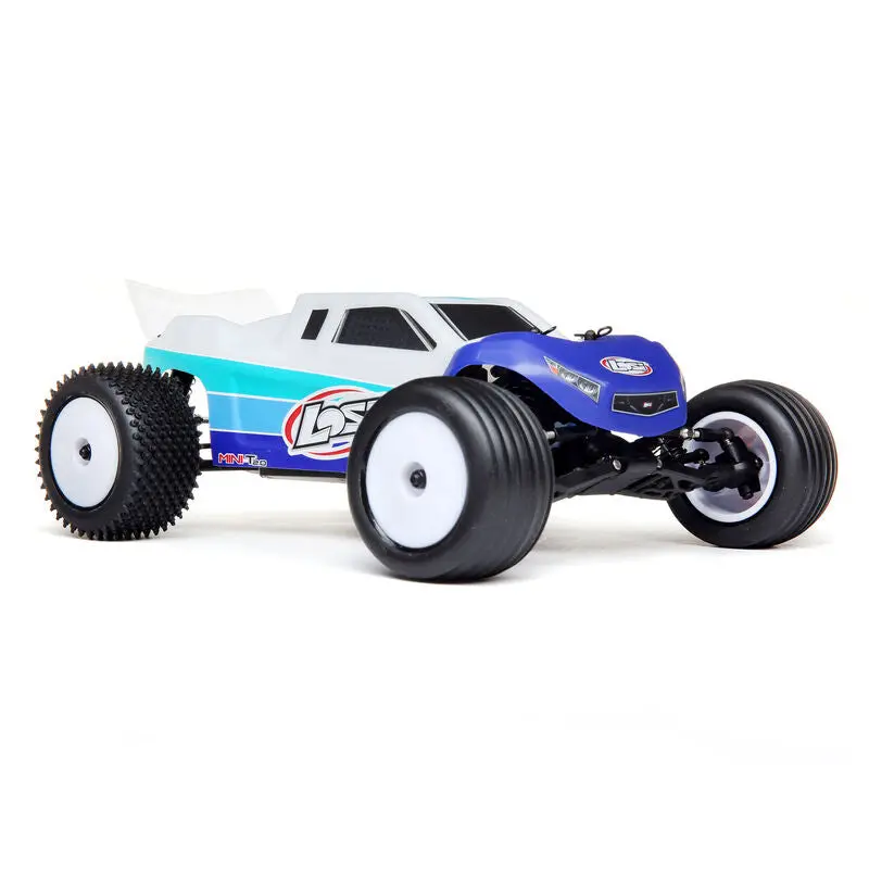 1/18 Mini-T 2.0 2Wd Stadium Truck Brushless Rtr, Red - Los01019t2 2