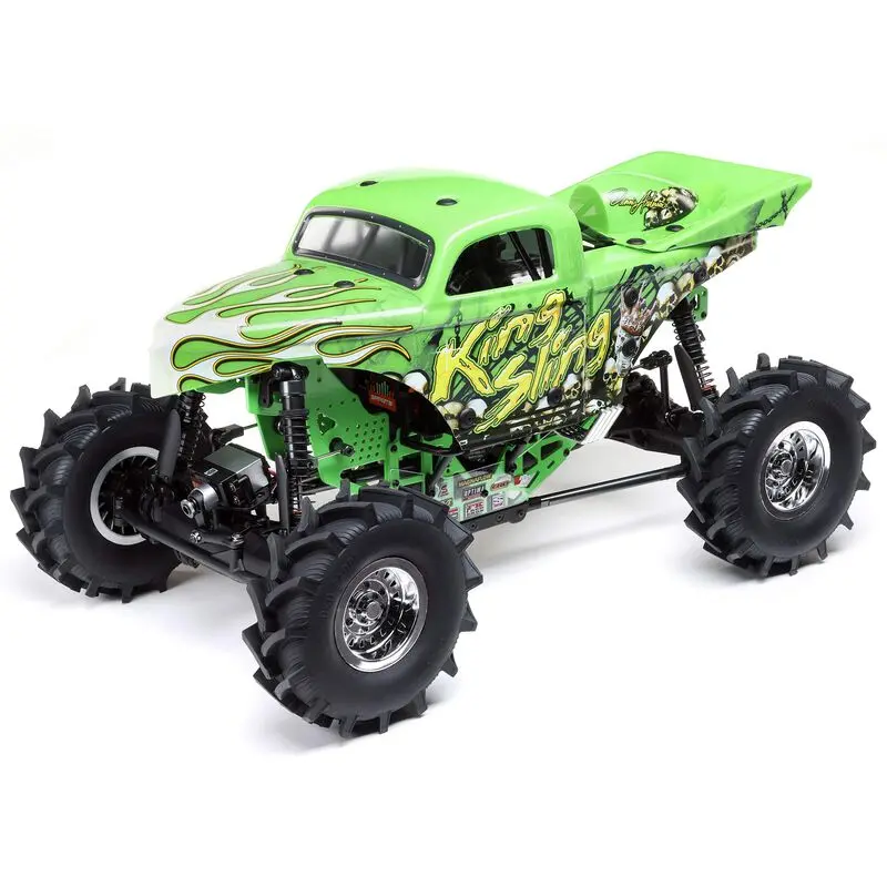 Lmt 4X4 Solid Axle Mega Truck Brushless Rtr, King Sling - Los04024t1 1