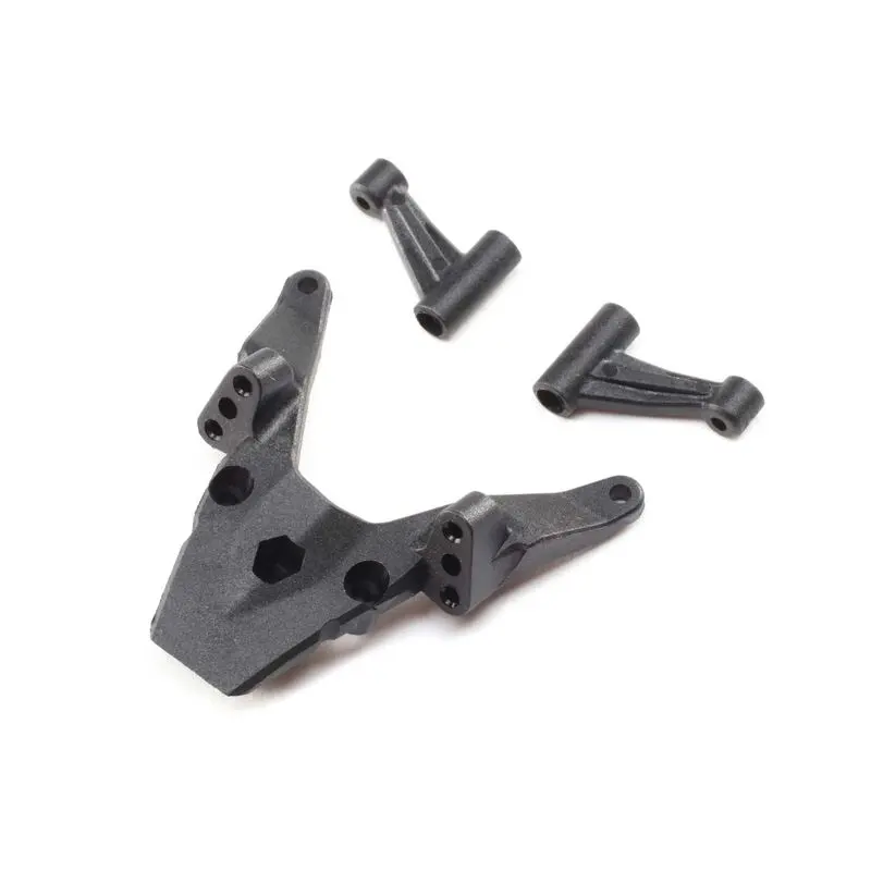 Fr Bulkhead / Fr Brace Left Right  Mini-T 2.0 Mini-B - Los211011 1