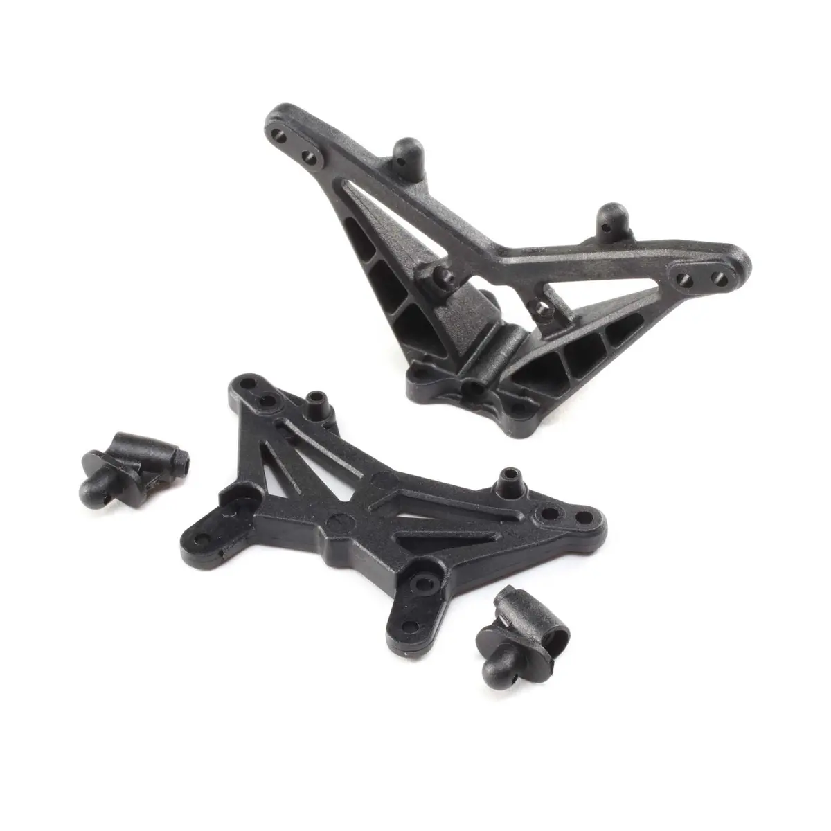 Front & Rear Shock Tower: Mini-T 2.0 - Los214011 1