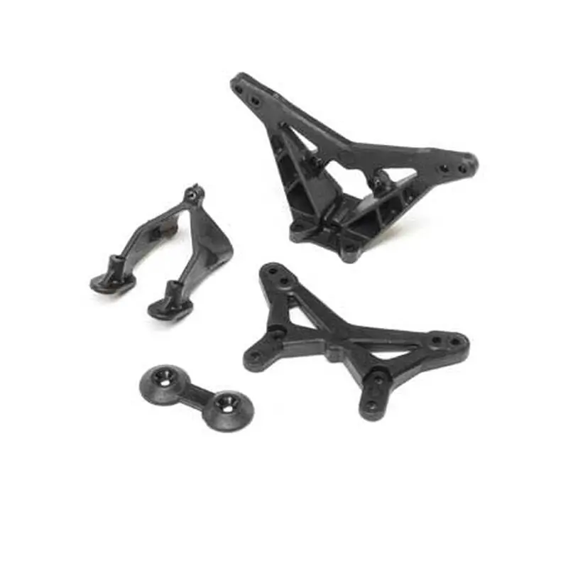 Losi Fr/Rr Shock Tower Wing Stay: Mini-T 2.0, Mini-B 1