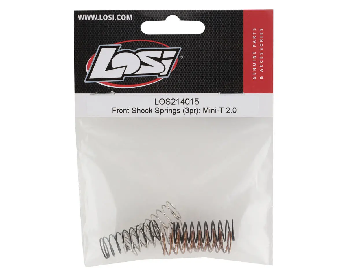 Losi Mini-T 2.0 Front Shock Springs (3) 1
