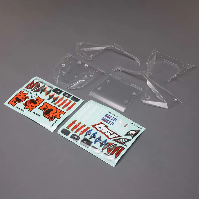 Losi Clear Body Set: Rzr Rey - Los230108 1