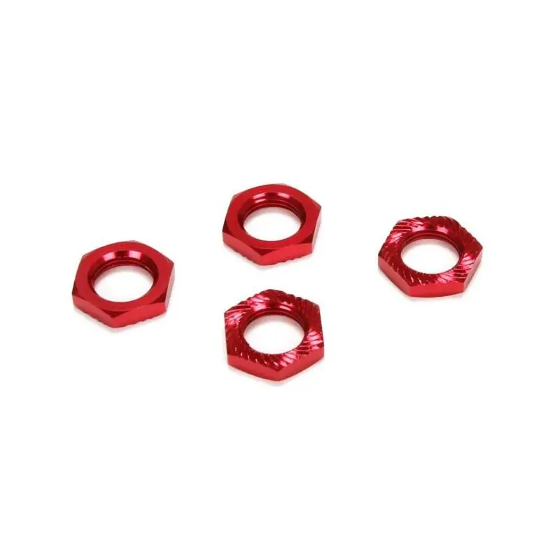 Nut, 17 X 5Mm, Serrated, Red: Lst Xxl2-E (Los242005) 1