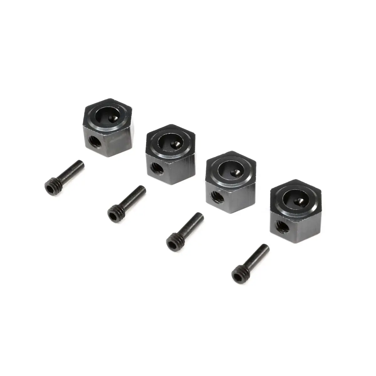 12Mm Machined Wheel Hex (4): Lmt - Los343200 1