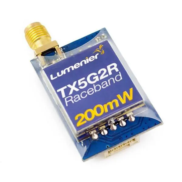 Tx5g2r Mini 200Mw 5.8Ghz Transmitter With Raceband (Lum3090) 1