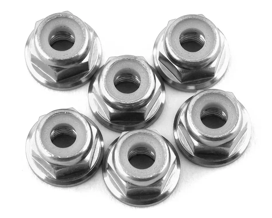Subrc M2 Locknut (Silver) (Pack Of 5) 1