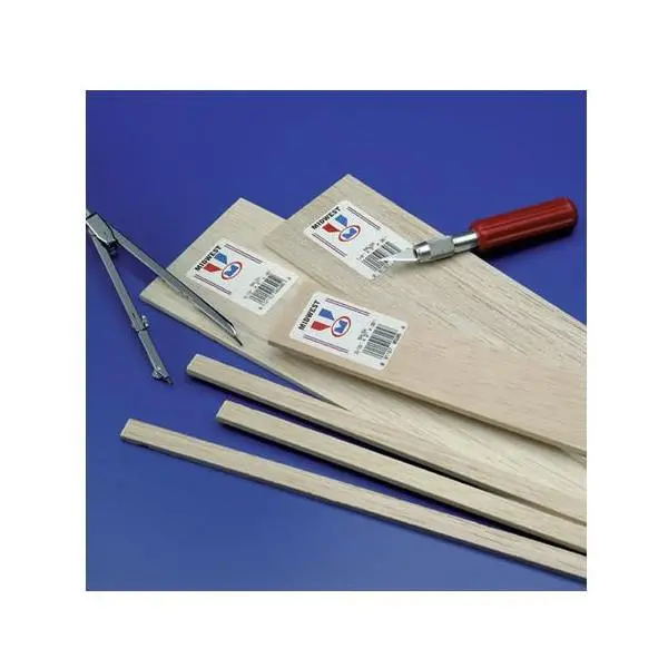 Balsa Strips 3/8 X 3/8 1