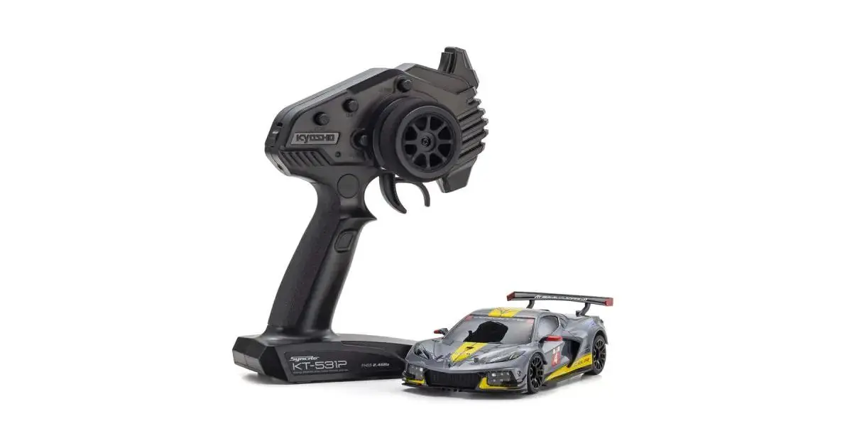 Kyosho Mini-Z Rwd Corvette C8.R Gunmetal 1