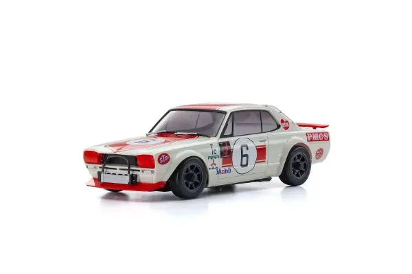 Kyosho Asc Ma-020 Nissan Skyline 2000Gt-R (Kpgc10) Racing 1972 #6 Red 1