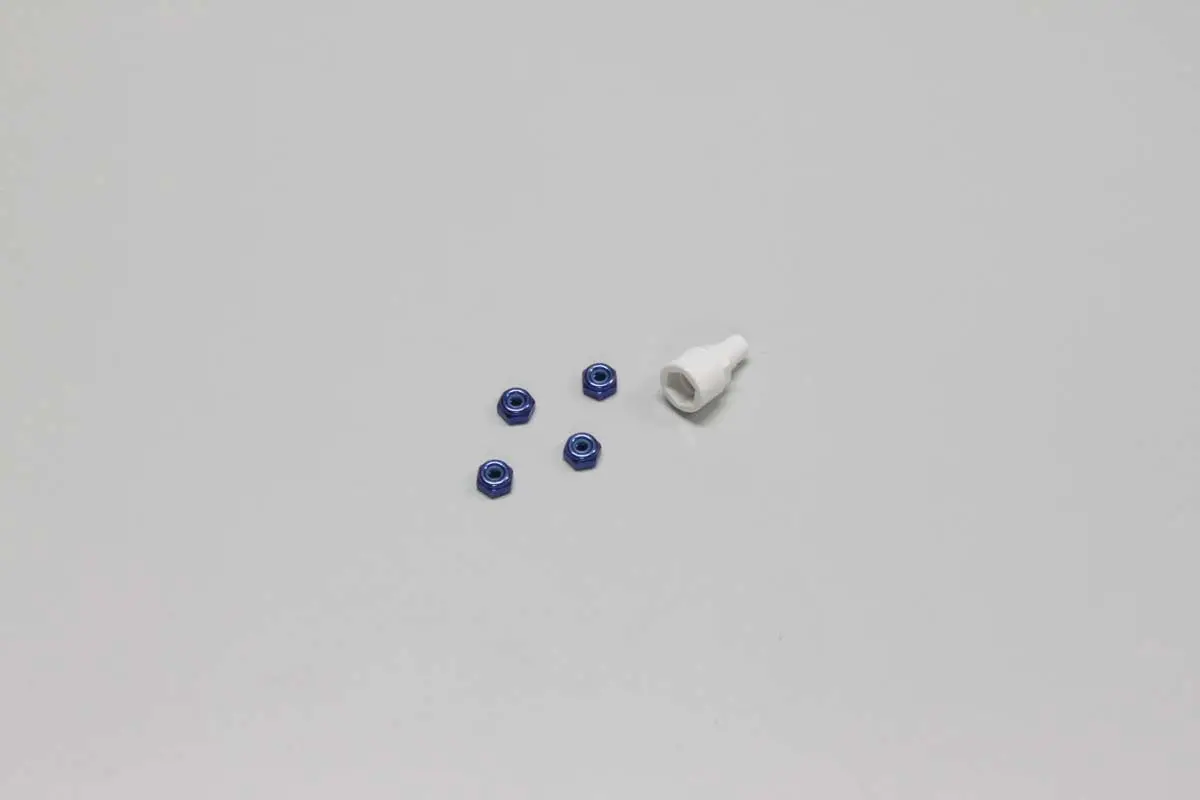Kyosho Color Nylon Nut Blue 1