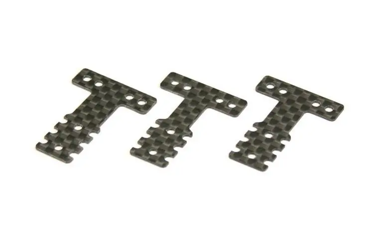Kyosho Carbon Rear Suspension Plate (Soft/Mm/Lm/Mm2/3Pcs) 1