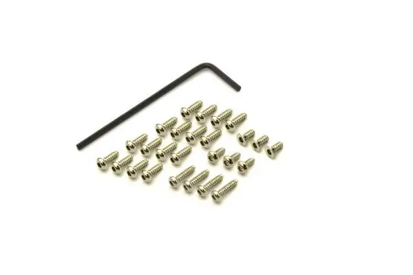 Kyosho Butten Hex Screw Set(Mr-03/Nickel) 1