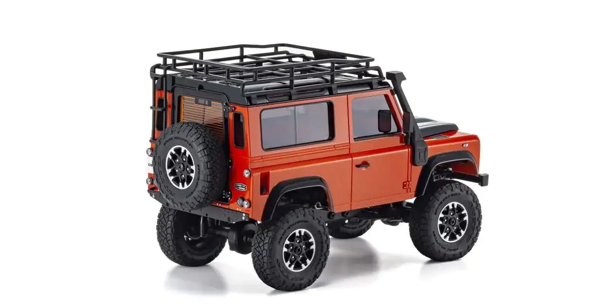 Kyosho Mini-Z 4X4 Defender D90 Adventure Orange/Black 2