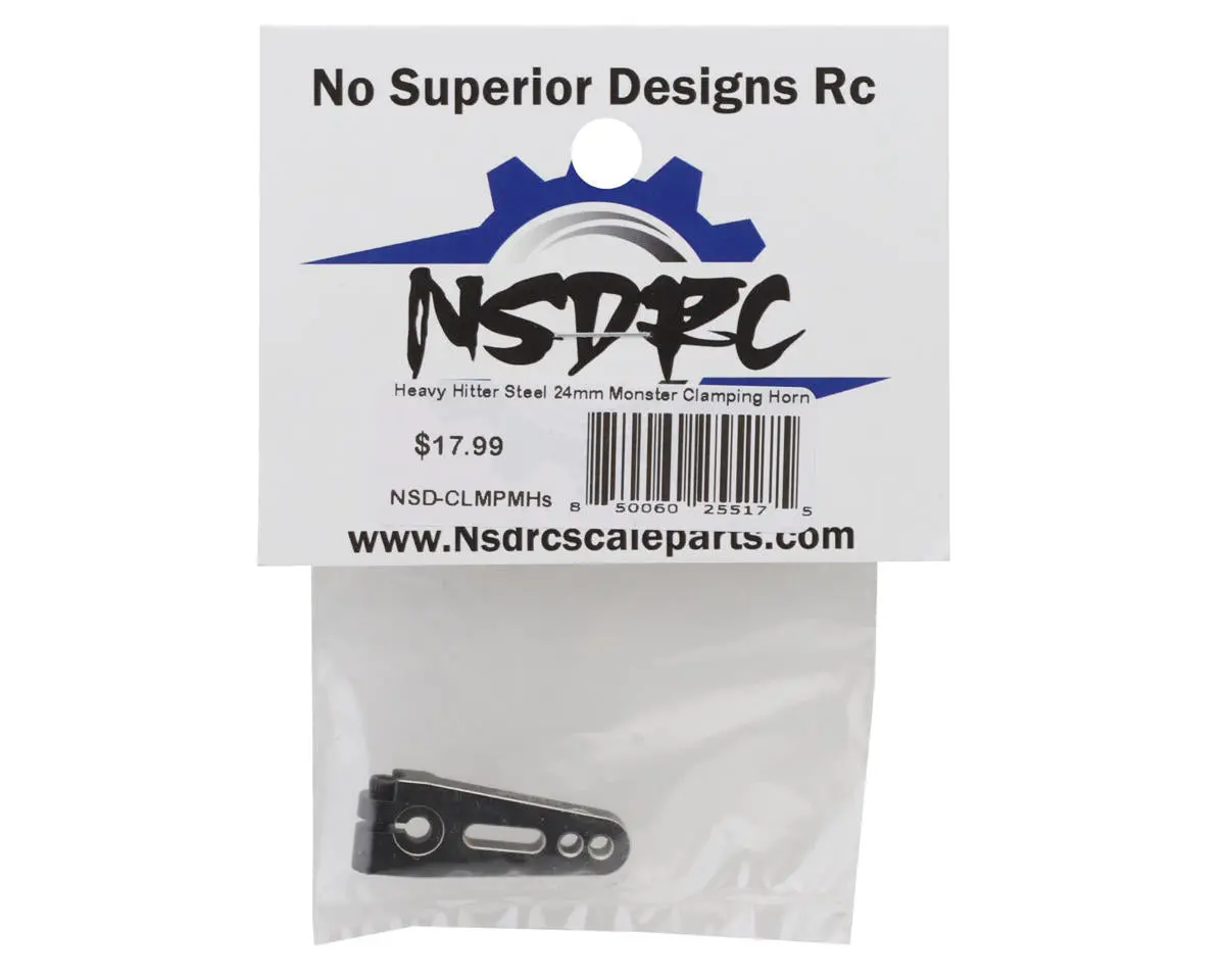 No Superior Designs Rc Heavy Hitter Steel Clamping Monster Servo Horn (25T) (24Mm) 2