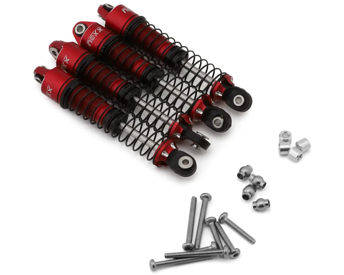 Nexx Racing Redcat Ascent18 Long Travel Aluminum Oil Shocks (4) (59Mm) 1